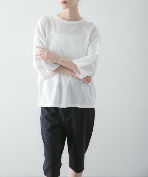 URBAN RESEARCH / アーバンリサーチ Tシャツ | 『別注』ATON×URBAN RESEARCH　WIDE SLEEVE T-SHIRTS | 詳細14