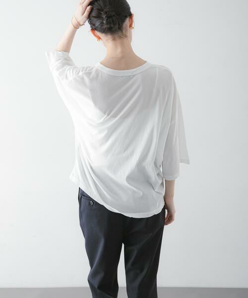 URBAN RESEARCH / アーバンリサーチ Tシャツ | 『別注』ATON×URBAN RESEARCH　WIDE SLEEVE T-SHIRTS | 詳細16