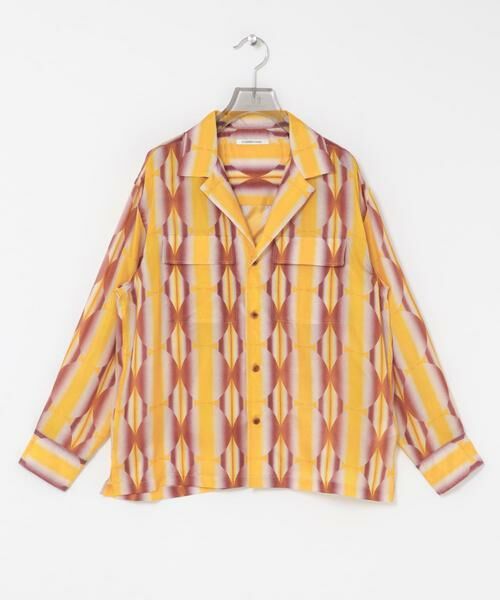 URBAN RESEARCH / アーバンリサーチ シャツ・ブラウス | CURRENTAGE　SUN FLOWER開襟シャツ | 詳細1