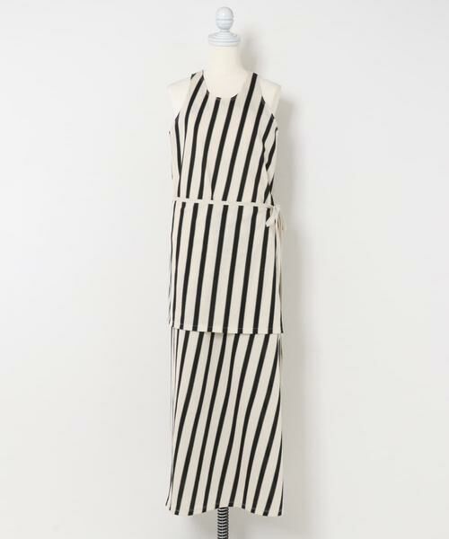 URBAN RESEARCH / アーバンリサーチ ワンピース | CURRENTAGE　ラッセルジャージワンピース（ブラック系その他）