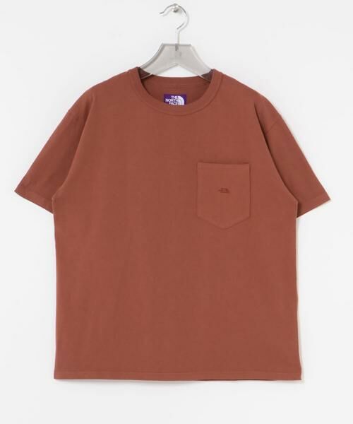 URBAN RESEARCH / アーバンリサーチ Tシャツ | THE NORTH FACE PURPLE LABEL　8OZ FLD POCKET T-SHIRT（ブラウン系その他）