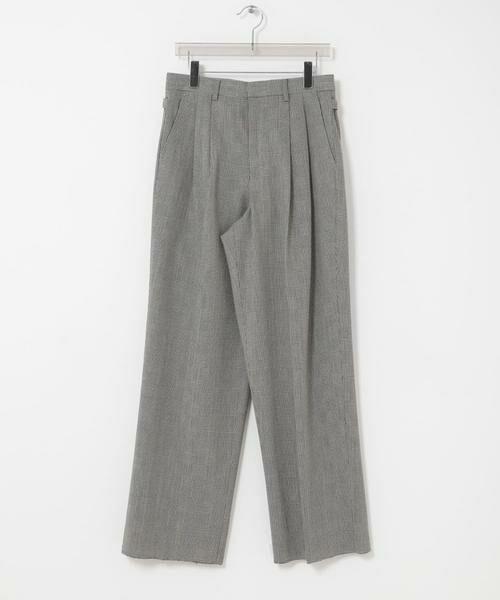 URBAN RESEARCH / アーバンリサーチ その他パンツ | new basic　HIGH TWIST WOOL TROUSER（チェック）