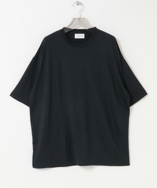 URBAN RESEARCH / アーバンリサーチ Tシャツ | new basic　WASHABLE MERINO WOOL T-SHIRTS（ネイビー）