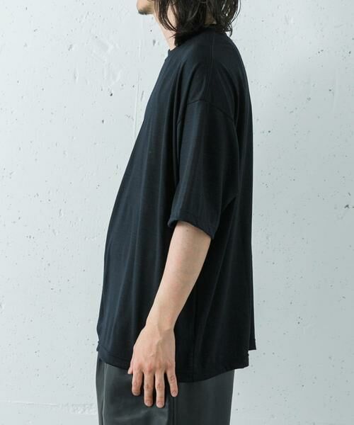 URBAN RESEARCH / アーバンリサーチ Tシャツ | new basic　WASHABLE MERINO WOOL T-SHIRTS | 詳細19
