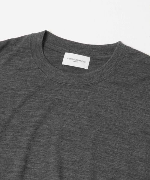 URBAN RESEARCH / アーバンリサーチ Tシャツ | new basic　WASHABLE MERINO WOOL T-SHIRTS | 詳細8