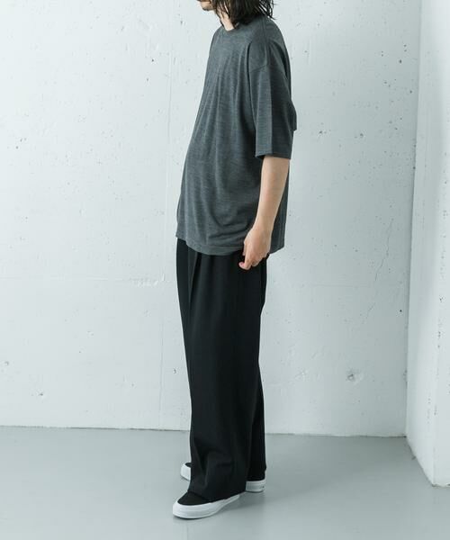 URBAN RESEARCH / アーバンリサーチ Tシャツ | new basic　WASHABLE MERINO WOOL T-SHIRTS | 詳細28