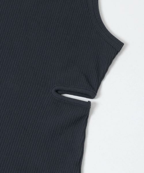 URBAN RESEARCH / アーバンリサーチ タンクトップ | new basic　SIDE SLIT RIB TOPS | 詳細3