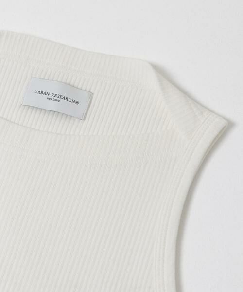 URBAN RESEARCH / アーバンリサーチ タンクトップ | new basic　SIDE SLIT RIB TOPS | 詳細10