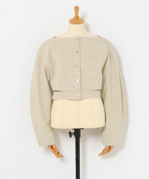 URBAN RESEARCH / アーバンリサーチ その他アウター | new basic　SLAB NEP BELT JACKET（ベージュ）