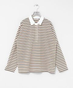 URBAN RESEARCH / アーバンリサーチ シャツ・ブラウス | シャツカラーマルチボーダーカットソー