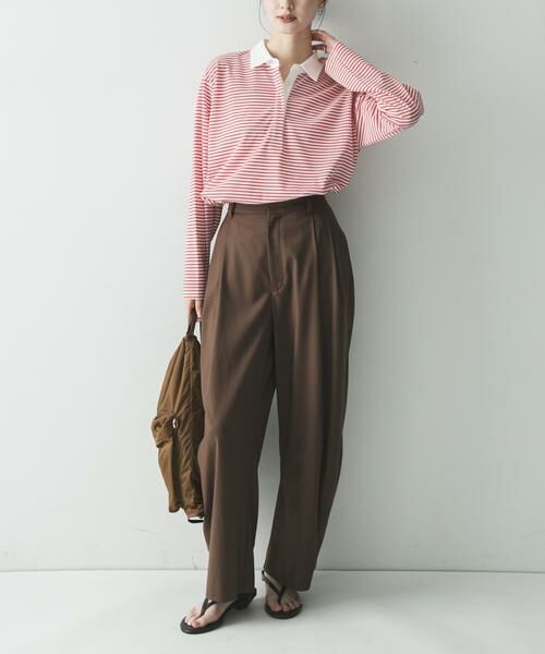 URBAN RESEARCH / アーバンリサーチ シャツ・ブラウス | シャツカラーマルチボーダーカットソー | 詳細6