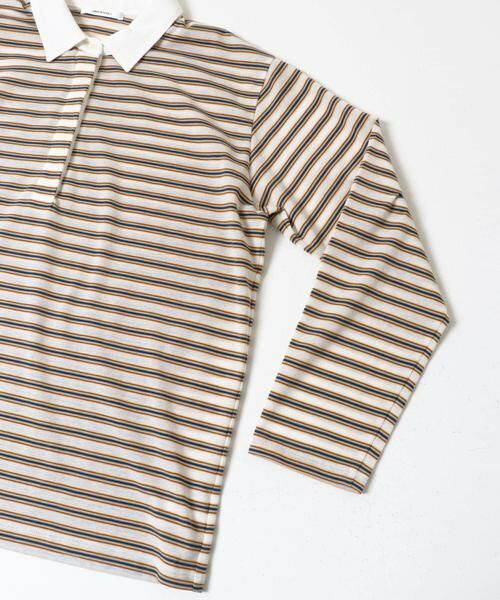 URBAN RESEARCH / アーバンリサーチ シャツ・ブラウス | シャツカラーマルチボーダーカットソー | 詳細19