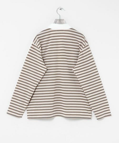 URBAN RESEARCH / アーバンリサーチ シャツ・ブラウス | シャツカラーマルチボーダーカットソー | 詳細20