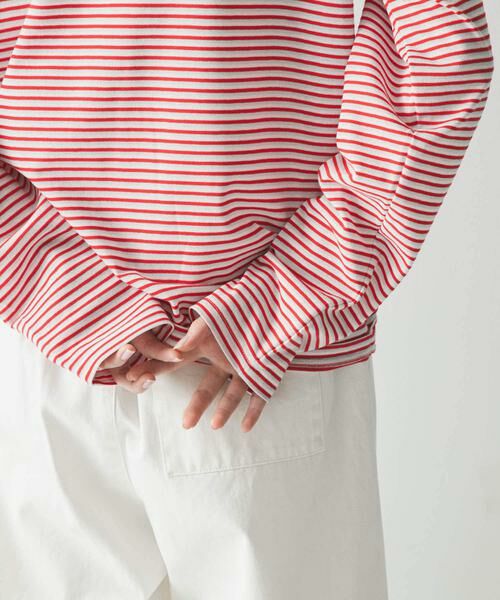 URBAN RESEARCH / アーバンリサーチ Tシャツ | マルチボーダー2WAYカットソー | 詳細6