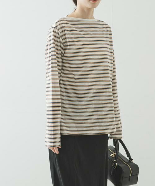URBAN RESEARCH / アーバンリサーチ Tシャツ | マルチボーダー2WAYカットソー | 詳細15
