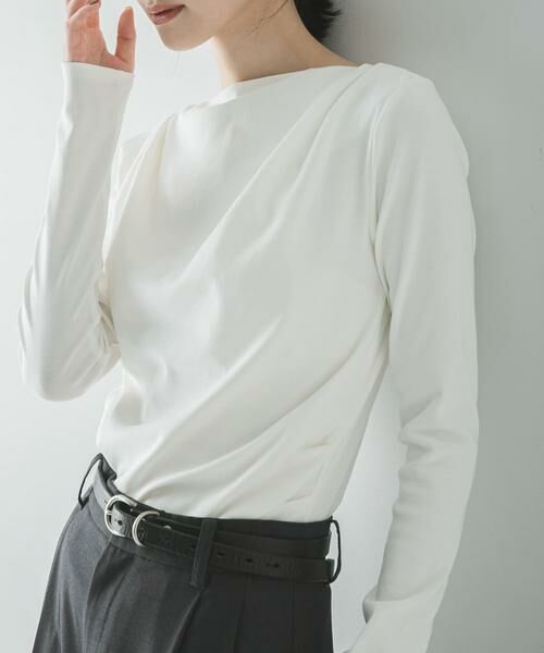 URBAN RESEARCH / アーバンリサーチ Tシャツ | 2WAYドレープカットソー | 詳細2