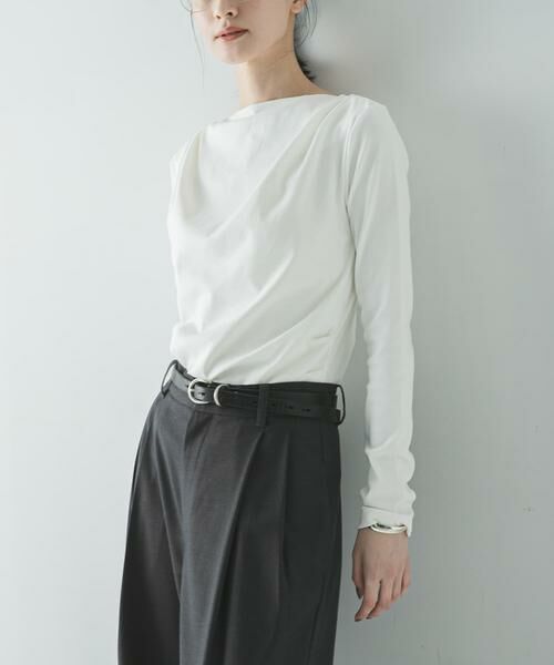 URBAN RESEARCH / アーバンリサーチ Tシャツ | 2WAYドレープカットソー | 詳細3