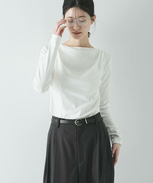 URBAN RESEARCH / アーバンリサーチ Tシャツ | 2WAYドレープカットソー | 詳細5