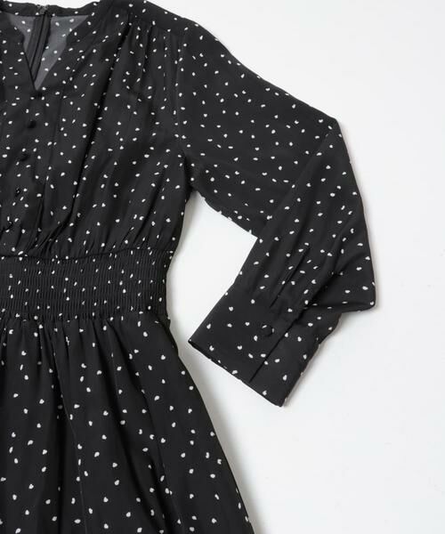 URBAN RESEARCH / アーバンリサーチ ワンピース | ウエストシャーリングドットワンピース | 詳細8