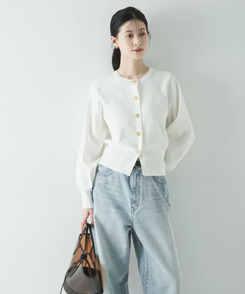 URBAN RESEARCH / アーバンリサーチ カーディガン・ボレロ | コクーンスリーブカーディガン | 詳細10