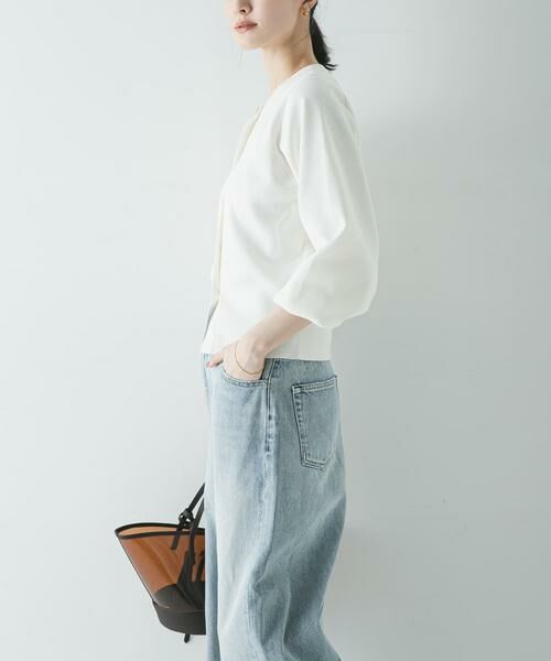 URBAN RESEARCH / アーバンリサーチ カーディガン・ボレロ | コクーンスリーブカーディガン | 詳細11