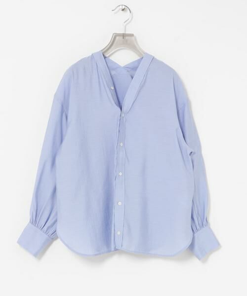 URBAN RESEARCH / アーバンリサーチ シャツ・ブラウス | ブロードカラーレスブラウス | 詳細7