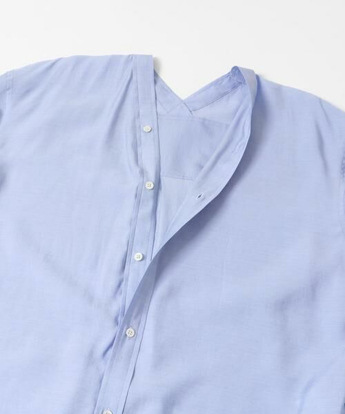 URBAN RESEARCH / アーバンリサーチ シャツ・ブラウス | ブロードカラーレスブラウス | 詳細8