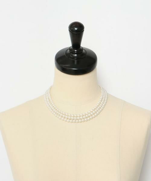 URBAN RESEARCH / アーバンリサーチ ネックレス・ペンダント・チョーカー | decor『デコール』　3STANDPEARLNECKLACE | 詳細2