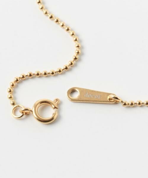URBAN RESEARCH / アーバンリサーチ ネックレス・ペンダント・チョーカー | decor『デコール』　STAINLESS BALLCHAIN NECKLACE | 詳細4