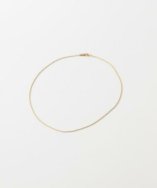 URBAN RESEARCH / アーバンリサーチ ネックレス・ペンダント・チョーカー | decor『デコール』　STAINLESS BALLCHAIN NECKLACE（ゴールド）