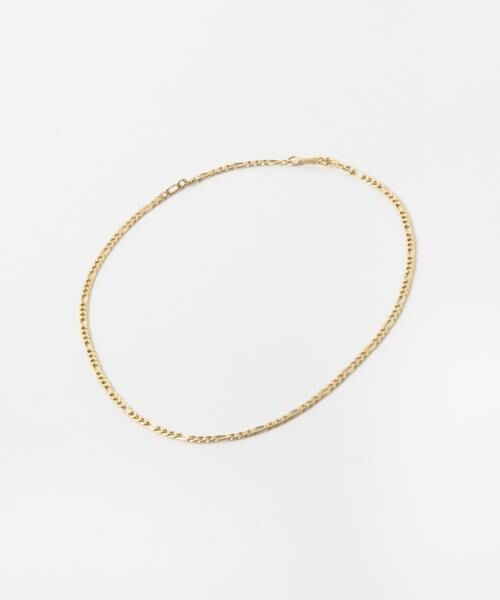 URBAN RESEARCH / アーバンリサーチ ネックレス・ペンダント・チョーカー | decor『デコール』　STAINLESS FLATCHAIN NEC（ゴールド）