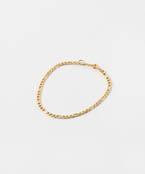 URBAN RESEARCH / アーバンリサーチ ブレスレット・バングル | decor『デコール』　STAINLESS FRATCHAIN BRACE（ゴールド）