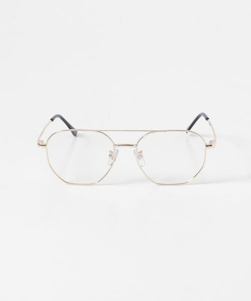 URBAN RESEARCH / アーバンリサーチ サングラス・メガネ | decor　EYEWEAR DOUBLE-RIM（ゴールド）