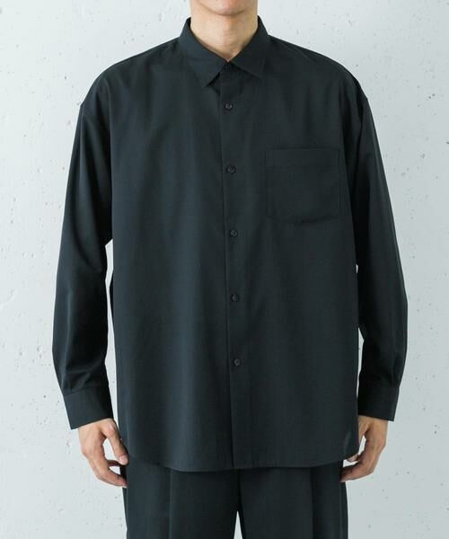 URBAN RESEARCH / アーバンリサーチ シャツ・ブラウス | WASHABLE WOOL OVER SHIRTS | 詳細8