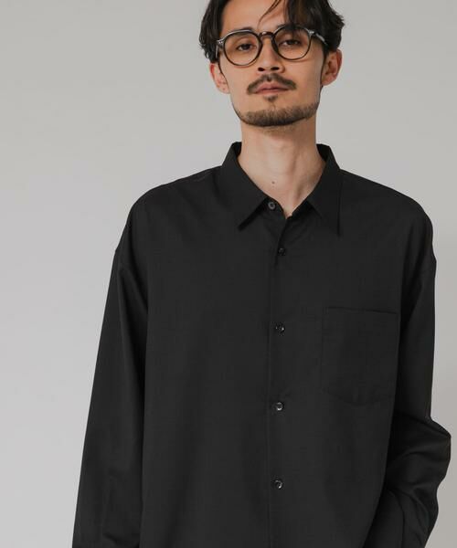 URBAN RESEARCH / アーバンリサーチ シャツ・ブラウス | WASHABLE WOOL OVER SHIRTS | 詳細15