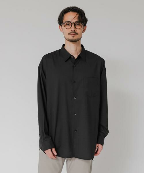 URBAN RESEARCH / アーバンリサーチ シャツ・ブラウス | WASHABLE WOOL OVER SHIRTS | 詳細16
