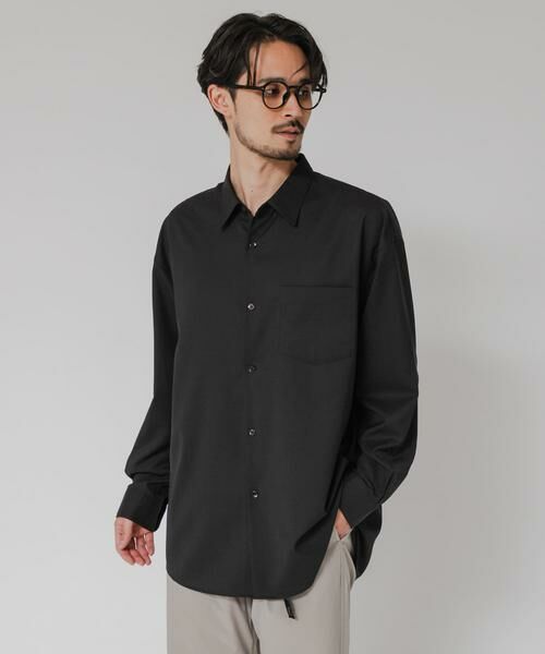 URBAN RESEARCH / アーバンリサーチ シャツ・ブラウス | WASHABLE WOOL OVER SHIRTS | 詳細17
