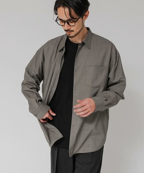 URBAN RESEARCH / アーバンリサーチ シャツ・ブラウス | WASHABLE WOOL OVER SHIRTS | 詳細26