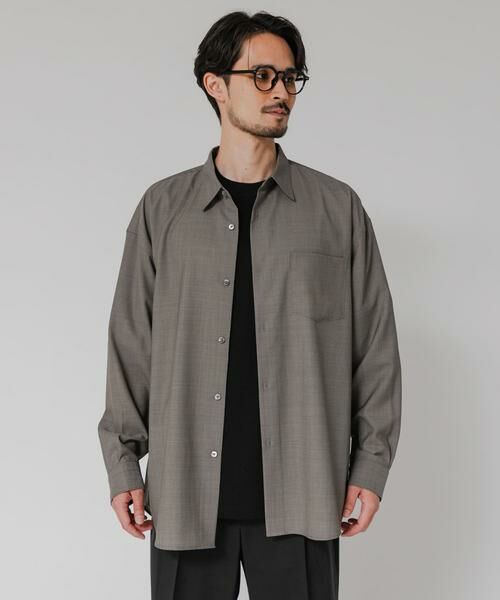 URBAN RESEARCH / アーバンリサーチ シャツ・ブラウス | WASHABLE WOOL OVER SHIRTS | 詳細27