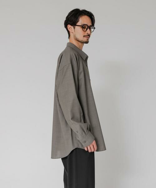 URBAN RESEARCH / アーバンリサーチ シャツ・ブラウス | WASHABLE WOOL OVER SHIRTS | 詳細29