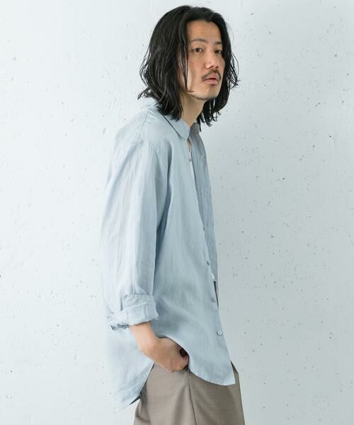 URBAN RESEARCH / アーバンリサーチ シャツ・ブラウス | LINEN REGULAR SHIRTS | 詳細17