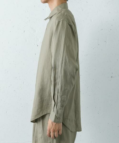 URBAN RESEARCH / アーバンリサーチ シャツ・ブラウス | LINEN REGULAR SHIRTS | 詳細10