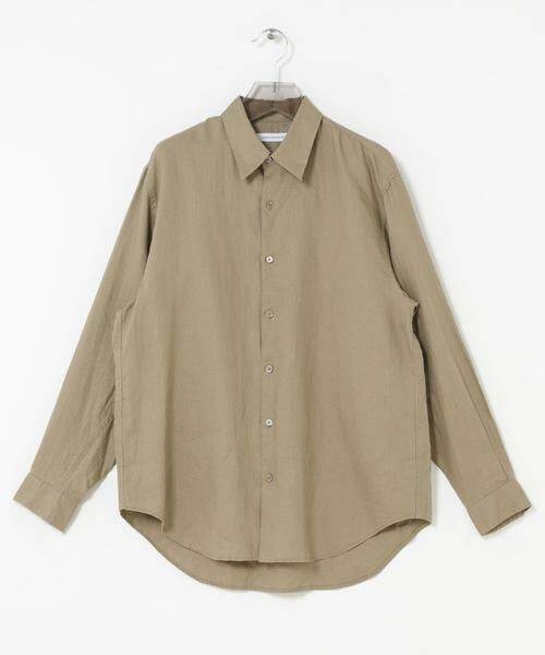 URBAN RESEARCH / アーバンリサーチ シャツ・ブラウス | LINEN REGULAR SHIRTS（ベージュ）