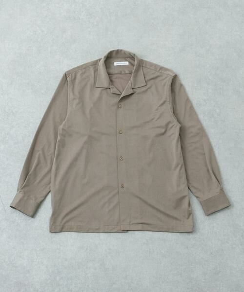 URBAN RESEARCH / アーバンリサーチ シャツ・ブラウス | WASHABLE CUPRO O/C SHIRTS（ベージュ系その他）