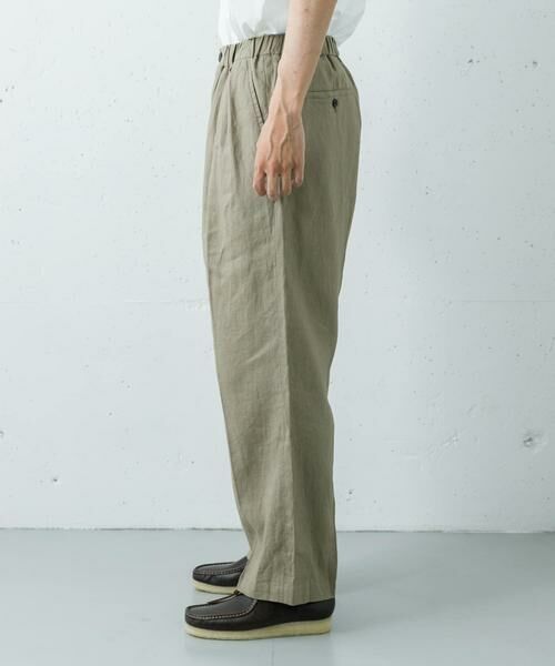 URBAN RESEARCH / アーバンリサーチ その他パンツ | LINEN WIDE EASY PANTS | 詳細10