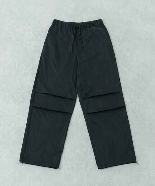 URBAN RESEARCH / アーバンリサーチ その他パンツ | WASHABLE CUPRO OVER PANTS（ブラック）