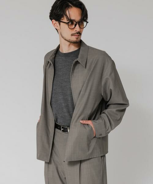 URBAN RESEARCH / アーバンリサーチ ブルゾン | WASHABLE WOOL SPORTS JACKET | 詳細23