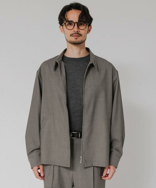 URBAN RESEARCH / アーバンリサーチ ブルゾン | WASHABLE WOOL SPORTS JACKET | 詳細25