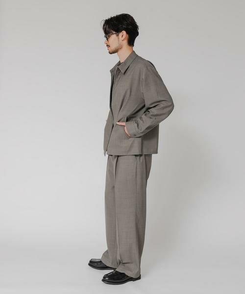 URBAN RESEARCH / アーバンリサーチ ブルゾン | WASHABLE WOOL SPORTS JACKET | 詳細27