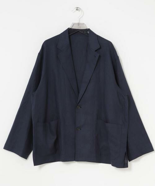 URBAN RESEARCH / アーバンリサーチ その他アウター | LINEN SHIRTS JACKET（ネイビー）